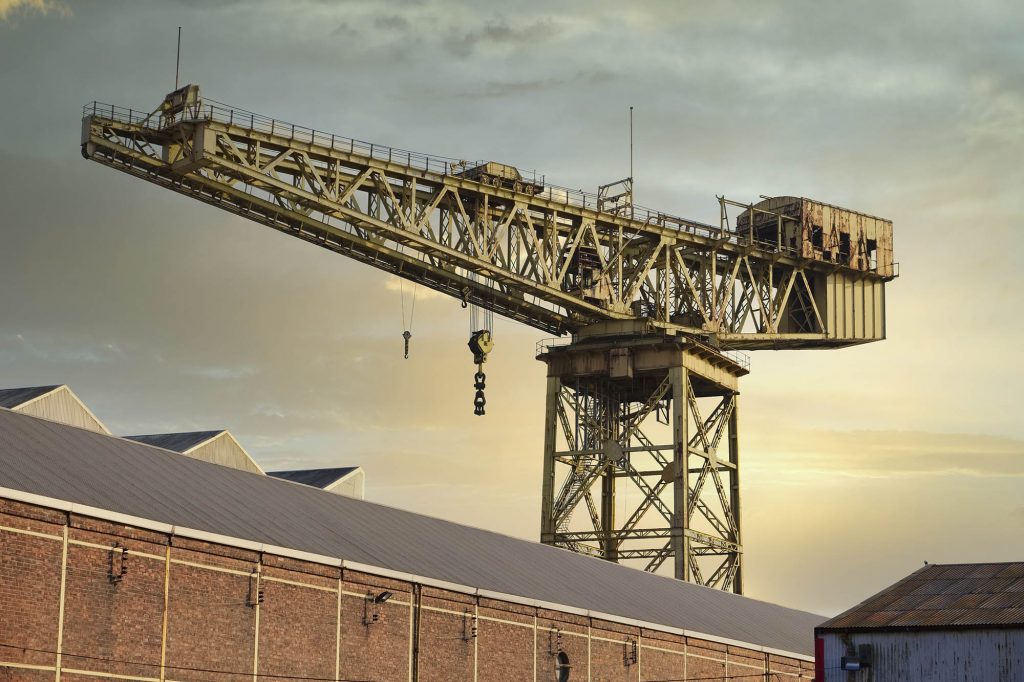 Shipbuilding industries construction manufacture past asbestos usage exposure - Glasgow, UK