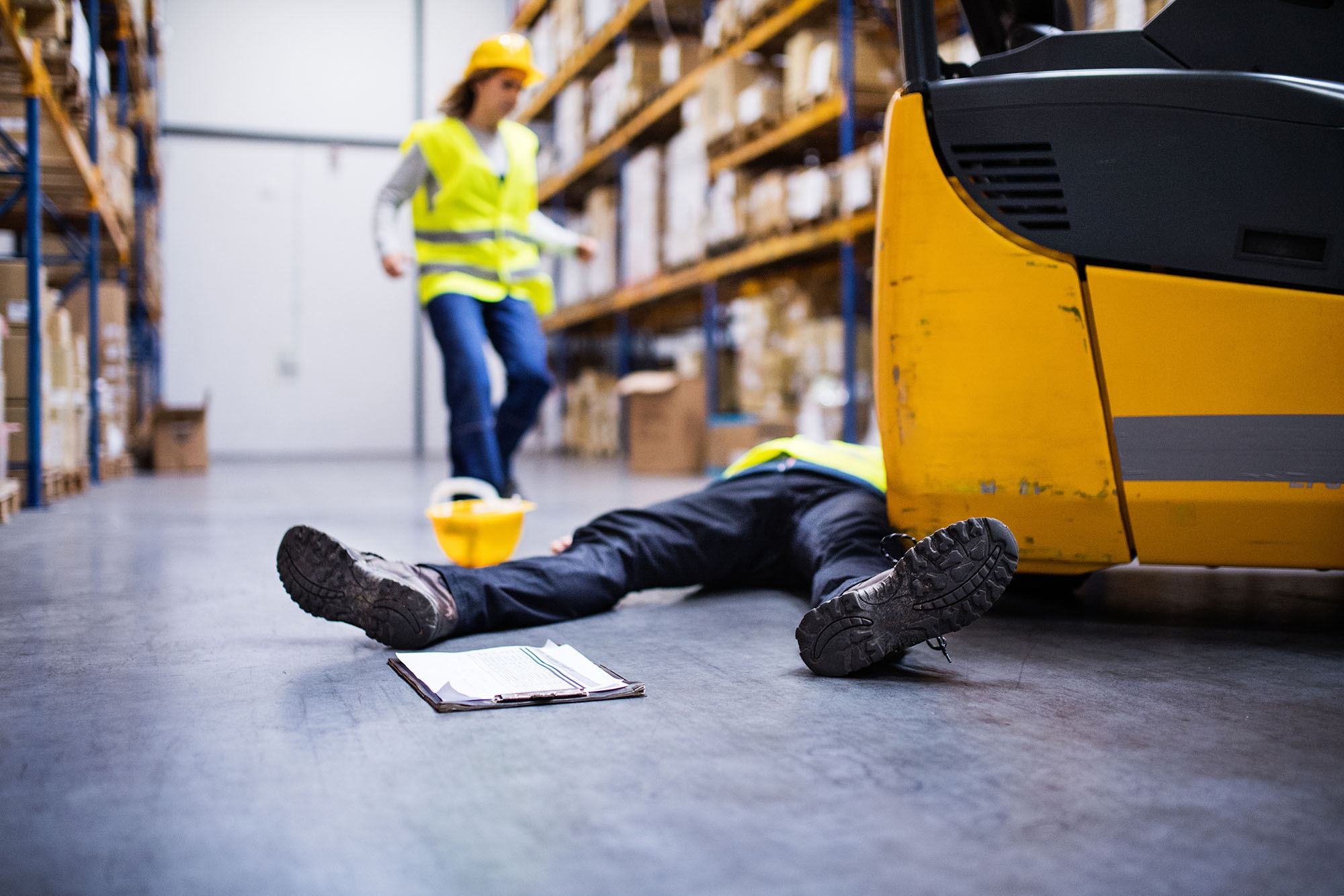 Employee Found Fatally Injured by Side Loading Forklift Truck