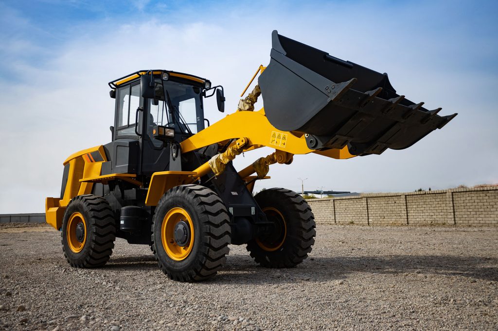 crush injury caused by loading shovel bucket